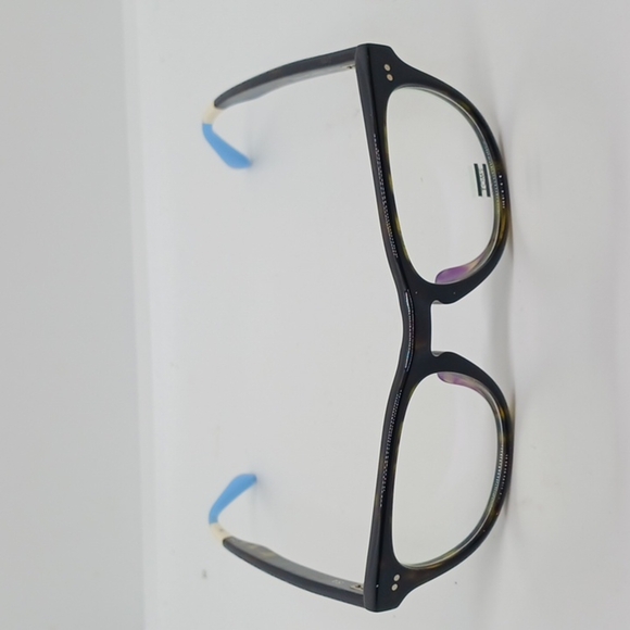 NWT WOMEN'S TOMS EYEGLASS FRAMES ISA TORTOISE LIGHT BLUE - Picture 2 of 4